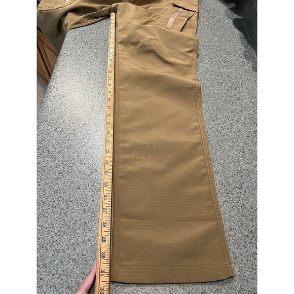 W Brand Tactical Series Tan RipStop Cargo Polyester Pants Men's XL - Picture 8 of 12